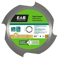 6 1/2&quot; x 4 Teeth Fiber Cement  Industrial Saw Blade Recyclable Exchangeable